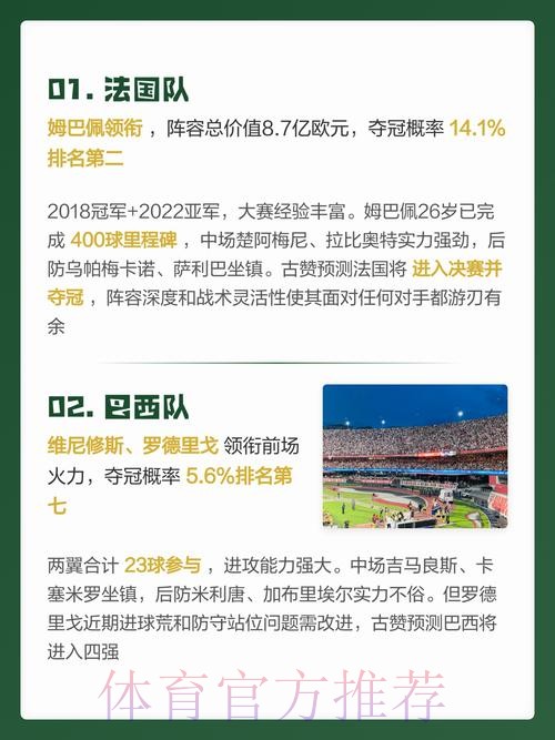 世界杯预测平台官方